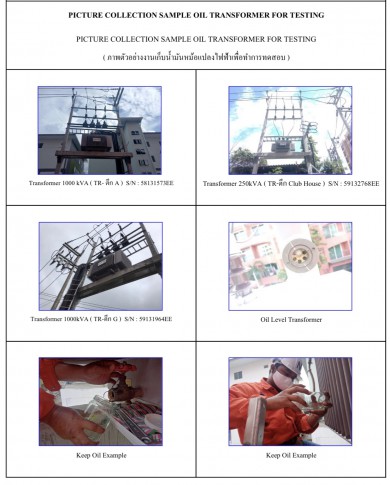 Preventive maintenance Oli try transformer Preventive maintenance Oli try transformer